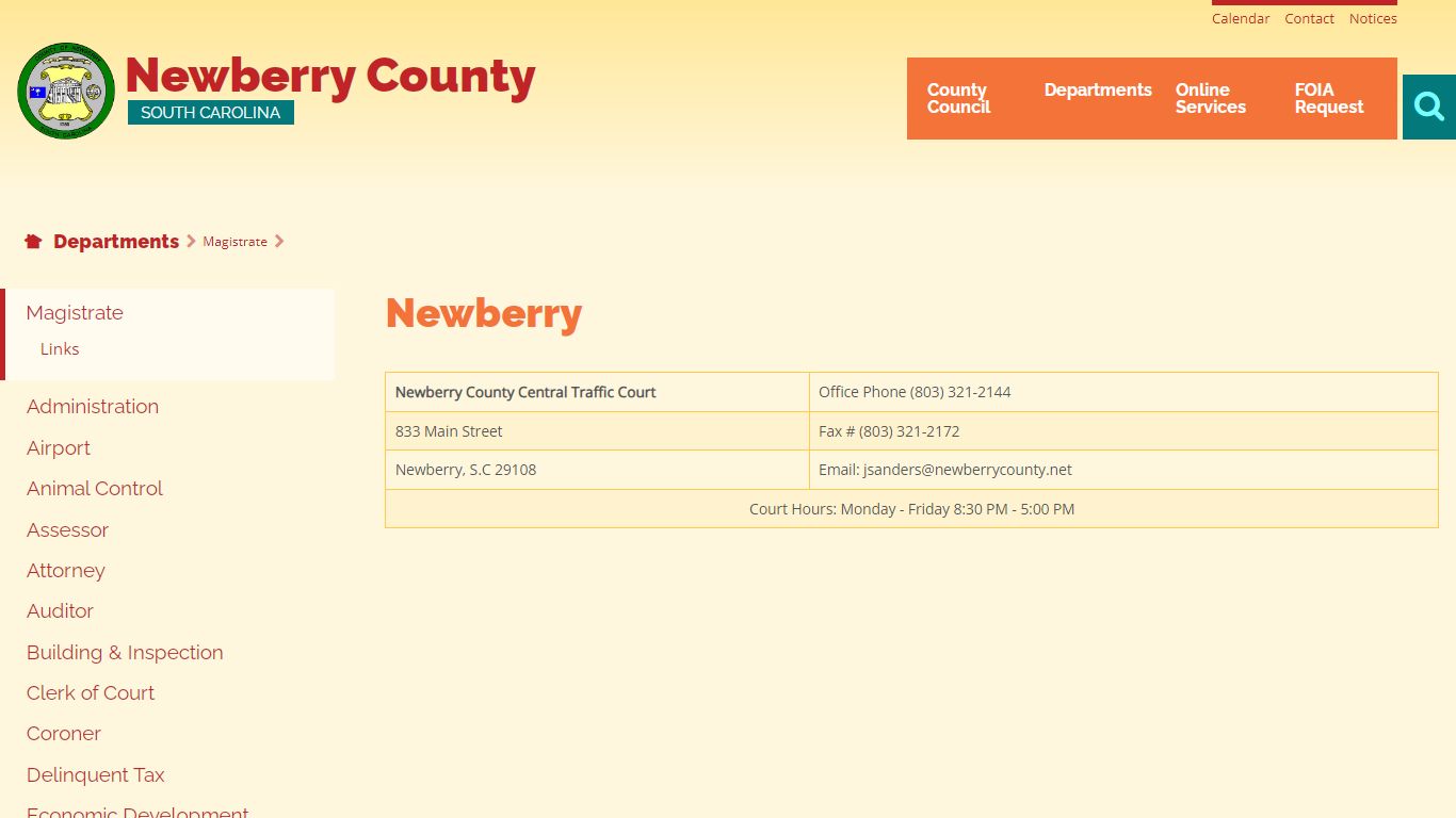 Newberry | Newberry County